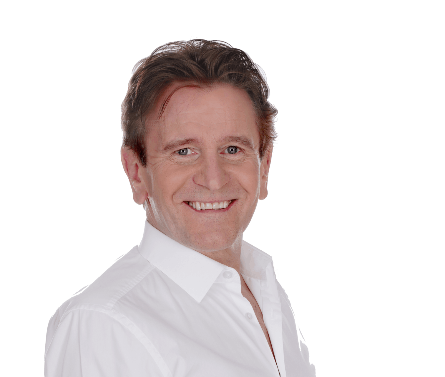 Luc Steeno live tijdens een optreden
