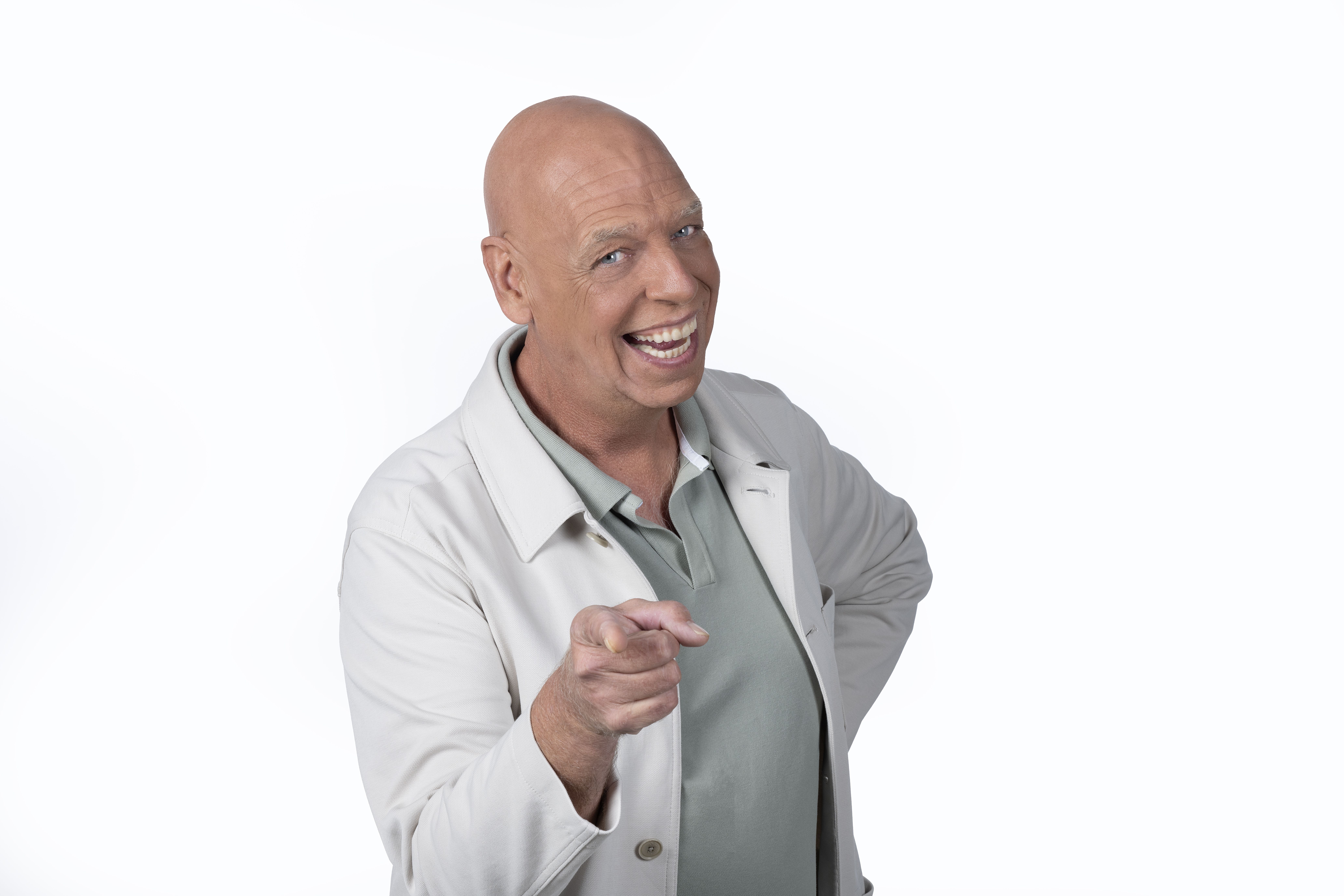 Jan Biggel Nederlandse feestzanger op het podium