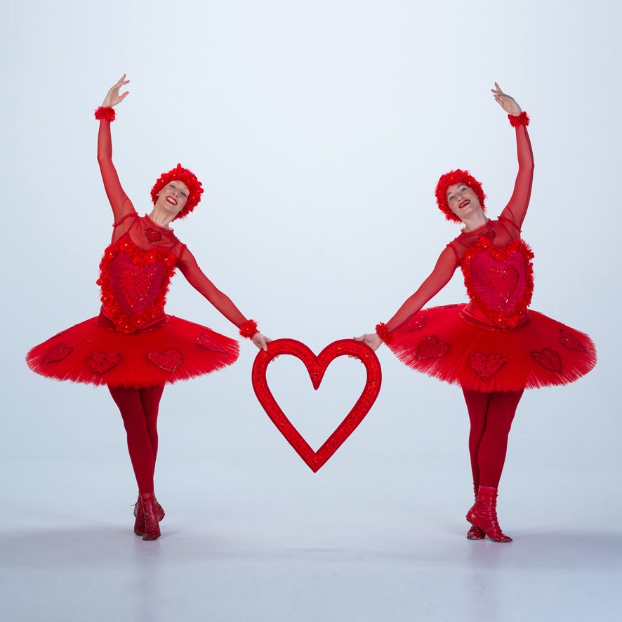 Professionele ontvangstact met danseressen op spitzen boeken bij Dream Animations – voor een stijlvol, warm en elegant onthaal op jouw event.