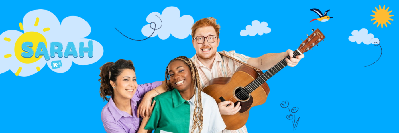 Sarah, Zola & Bavo KETNET JUNIOR optreden voor kleuters