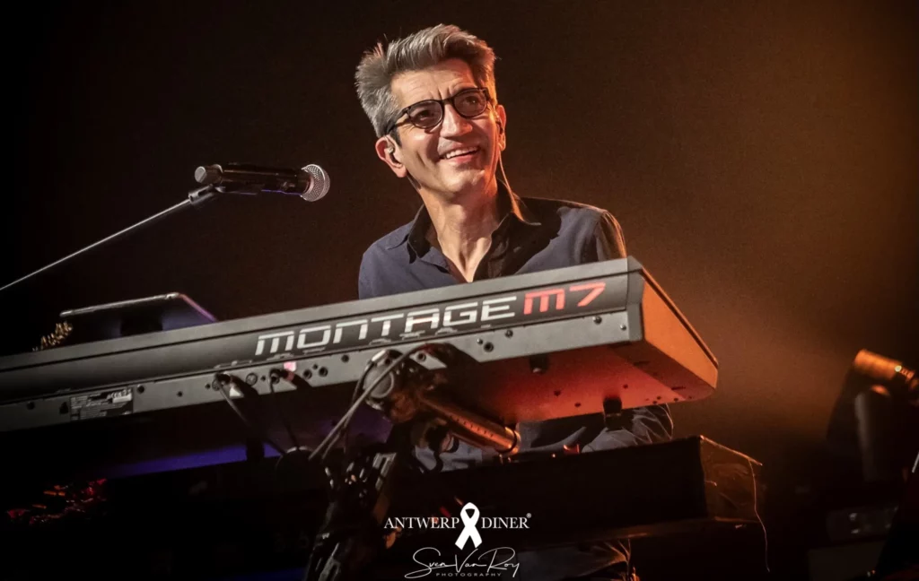 Hervé Martens Band live op het podium